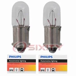 2 Pc Philips Front Side Marker Light Bulbs For Plymouth Cricket 1971-1974 Xs. Fixed Price $10.24.