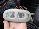 2001 - 2004 ? Chrysler Sebring Map Reading Overhead Dome Light Untested. Fixed Price $17.99.