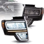 Vland Full Led Reflector Headlights W/ Sequential Turn 2009-2014 Ford F-150. Fixed Price $534.99.