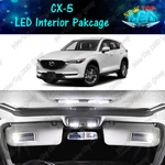 11X White Led Lights Interior Package Kit For 2013 2020 2021 Mazda CX-5 CX5. Fixed Price $16.45.