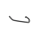 Genuine Mercedes-benz Oe Light Guide 167-825-38-00. Fixed Price $16.29.