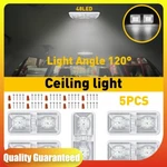 5X Car Interior Ceiling Double Dome Roof Light For Rv Truck Trailer Camper. Fixed Price $50.99.