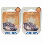 2 Pc Philips Front Side Marker Light Bulbs For Oldsmobile Custom Cruiser Hw. Fixed Price $11.57.