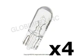 Bulb (12V - 5W) Clear W/o Base W5W Hella (4) + Year Warranty. Fixed Price $14.95.