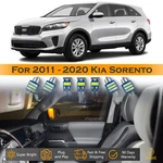 X Ultra White Led Lights Interior Package Kit For 2011 - 2020 Kia Sorento. Fixed Price $13.25.