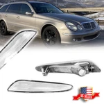 Clear Lens Front Bumper Side Marker Lights For 2003-2006 Mercedes W211 E-class. Fixed Price $17.99.