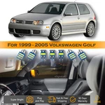 13 X Ultra White Led Lights Interior Package Kit For 1999 - 2005 Volkswagen Golf. Fixed Price $15.79.