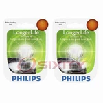 2 Pc Philips Map Bulbs For Dodge 600 1987-1988 Electrical Lighting Fw. Fixed Price $12.01.