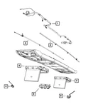 Genuine Mopar Auxiliary Lamp 68149284AB. Fixed Price $179.93.