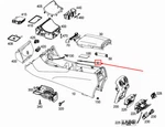 Mercedes-benz Glc X253 Centre Console Fiber Optic A2058254110. Fixed Price $33.54.
