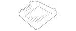 Genuine Mitsubishi O'head Lamp Lens 8401A032. Fixed Price $13.75.