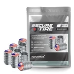 Performore 8 Pcs Tire Valve Caps - American Flag Stem Bike. Fixed Price $10.06.