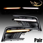 Pair Textured Fog Light Cover W/led Turn Signal Drl Lamp For 19-22 Subaru Ascent. Fixed Price $94.99.