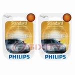 2 Pc Philips Map Light Bulbs For Mercury Colony Park Sable 1990-1991 Gt. Fixed Price $12.51.