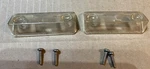 License Plate Light Lenses (pair) Saab 900 Coupe 1979-93. Fixed Price $49.95.