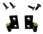 Lower Door Hinge Bracket Set. Brass Pin Bushings For Jeep Wranlger Yj 1987-1995. Fixed Price $34.95.