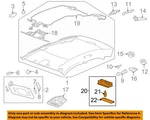 Gm Oem 10-14 Cts Roof Interior Trim-reading Lmp Assy 22780481. Fixed Price $41.64.
