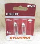 Sylvania DE3425 Long Life Mini Bulb Pack Trunk Or Cargo Area Light-coupe. Fixed Price $8.95.