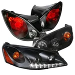 For Pontiac G6 Led Drl Projector Headlights+black Brake Tail Parking Lamps. Fixed Price $247.95.