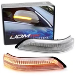 Clear Lens Full Led Strip Sequential Blink Side Mirror Lamps For 05-13 Acura. Fixed Price $61.09.