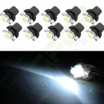 10X Super White T5 B8.5D 1-5050-SMD Led Bulb Instrument Panel For Mercedes-benz. Fixed Price $8.99.