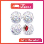 Meajoo 4PCS Bling Crystal Diamond Tire Stem Valve Caps, Shinny Rhineston. Fixed Price $9.25.
