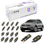 10PCS Deluxe Super White Led Interior Light Kit For Volkswagen Tiguan 2007-2017. Fixed Price $22.50.
