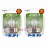 2 Pc Philips Parking Light Bulbs For Chevrolet Bel Air Corvette Fleetline Rw. Fixed Price $12.86.