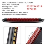 3RD Brake Light Rear 63257145519 For Bmw Series E90 2005-2012 Red F08. Fixed Price $29.62.