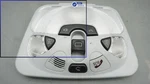 03-09 Mercedes C240 C230 CLK350 Coupe Overhead Dome Light Sos Switch A2038201401. Fixed Price $88.27.