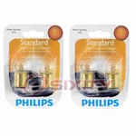 2 Pc Philips Map Light Bulbs For Chevrolet Cavalier Celebrity Corvair Dm. Fixed Price $11.21.