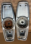 2) 1966 Ford Falcon Wagon/ranchero Tail Light Housings - Not Tested!. Fixed Price $66.19.