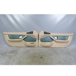 96-99 Bmw Z3 Roadster Door Panels Pair Moss Green Leather Interior Trim Oem. Fixed Price $875.00.