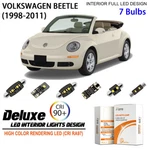 Led Interior Light Kit For Vw Beetle Convertible 1998-2011 Bulbs Upgrade. Fixed Price $21.32.