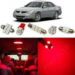 10X Red Led Lights Interior Package Kit For 1998-2004 Mitsubishi Diamante MD1R. Fixed Price $15.15.