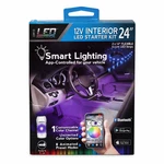Led Innovation 23910 Interior 24" Smart Lighting Flexible Strips Starter Kit. Fixed Price $25.00.