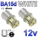 X 12V Cool White BA15D 8 Smd Led Interior Light Bulbs 209 Motorhome Boat Yacht. Fixed Price $12.08.