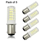 5PCS BA15D Bayonet Base Led Bulb 64-2835SMD 6W 110V Ceramics Daylight. Fixed Price $15.92.