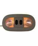 04-08 Ford F-150 Overhead Dome Light Dual Switch Sunroof Rear Window Oem Tan Par. Fixed Price $64.99.