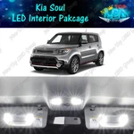 White Led Lights Interior Package Kit For 2014 2015 2016 2017 2018 2019 Kia Soul. Fixed Price $14.99.