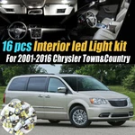 16PC Super White Car Interior Led Light Bulb Kit For 01-16 Chrysler Town&country. Fixed Price $18.44.