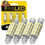 4X 578 Led Bulbs 211-2 212-2 Festoon 39MM 41MM 42MM Lights White. Fixed Price $15.19.