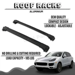 Lockable Aluminium Roof Rack Cross Bars For Porsche Cayenne (2010-2020). Fixed Price $101.40.