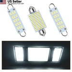Morined Interior Led Map Dome Light Kit Bulbs, White. Fixed Price $15.65.