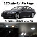 15 X White Error Free Smd Led Interior Lights For Bmw 528I 535I 550I F10 Sedan. Fixed Price $29.98.