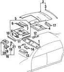 Genuine Mercedes-benz Lens 140-820-25-66. Fixed Price $28.82.