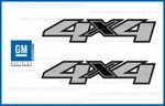 2008 Chevy Silverado 4X4 Decals - F Side 1500 2500 Gm Hd Stickers Set Truck. Fixed Price $23.96.