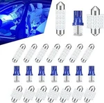 24-PIECE Universal Led Interior Light Kit Replacement Bulbs Blue For Most Car. Fixed Price $11.99.
