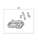 Genuine Mopar Bulb Turn Signal L0PSY24WSV. Fixed Price $54.25.