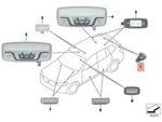 Luggage Compartment Light Bmw X3 G01 20DX 1.6 20IX 63316826264 No Duty. Fixed Price $30.55.